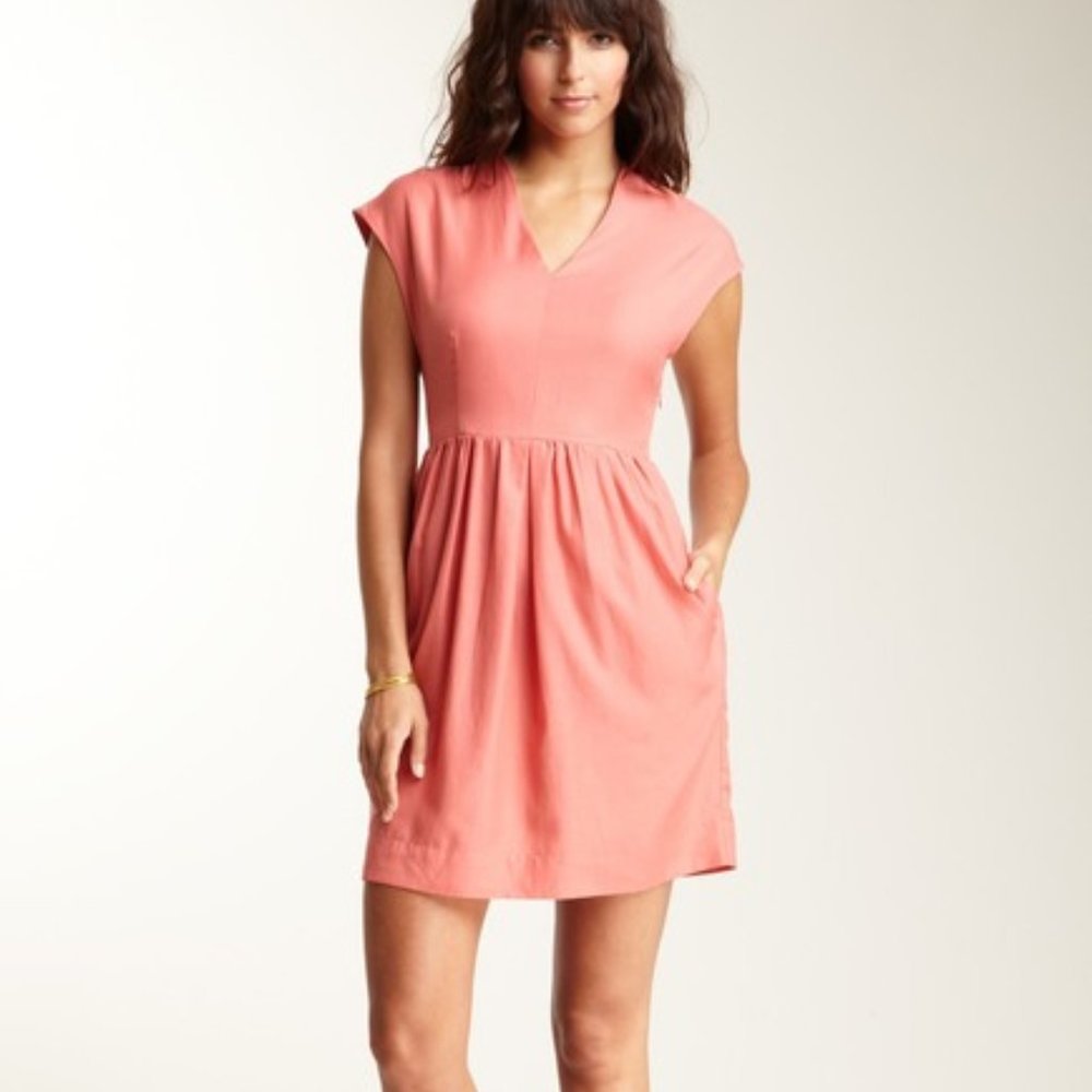Steven Alan Coral Pink Danielle Dress 2
